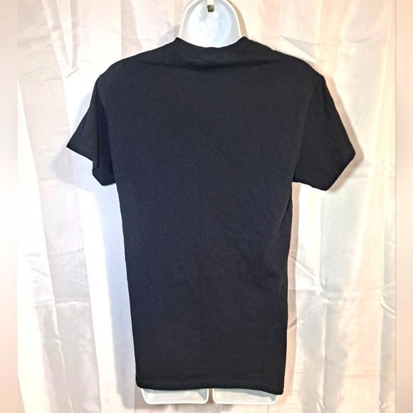 Elvis Presley T-shirt w/ Signature Unisex Adult Small Black Short Slv. Crew Neck - Picture 5 of 9